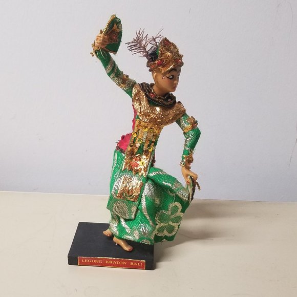 Legong Khaton Bali Dancer Figurine - Picture 4 of 10